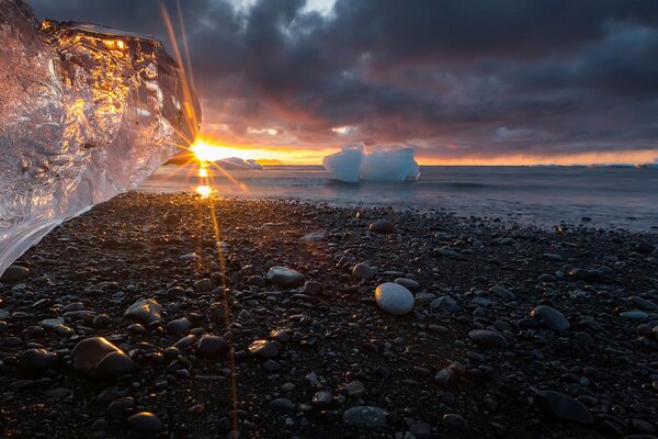 Un rayo de sol en la costa azul