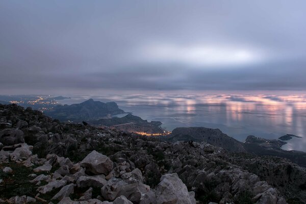 Sonnenaufgang in Griechenland. Die Schönheit unserer Natur