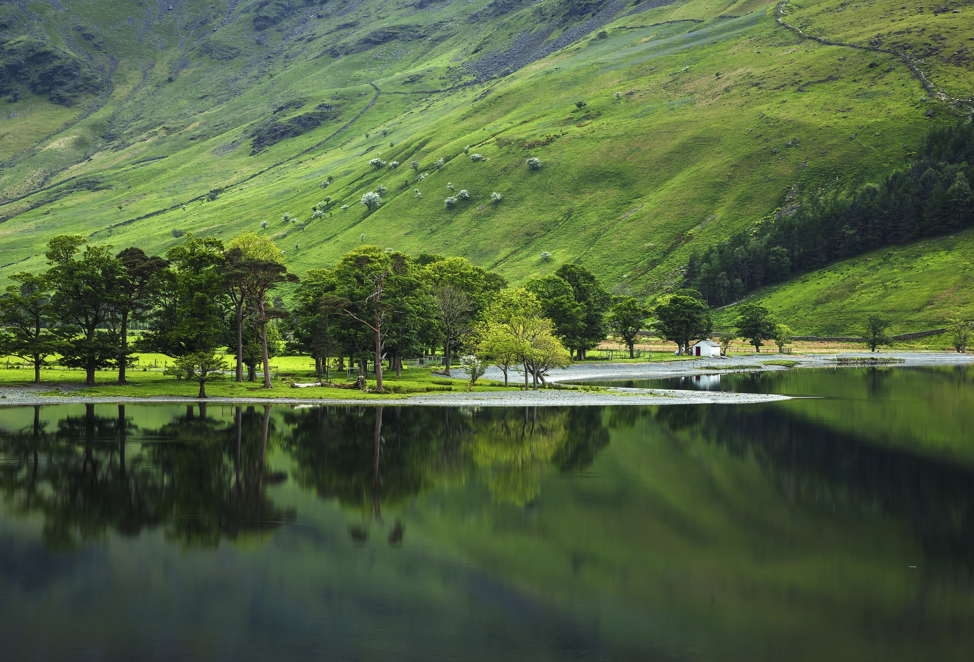 lake district nationalpark buttermere valley