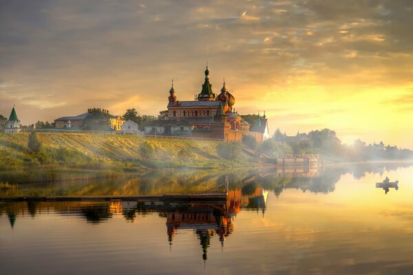 St. Nicholas Monastery is especially beautiful in autumn