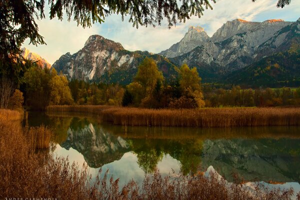 Осень. Очарование горного пейзажа