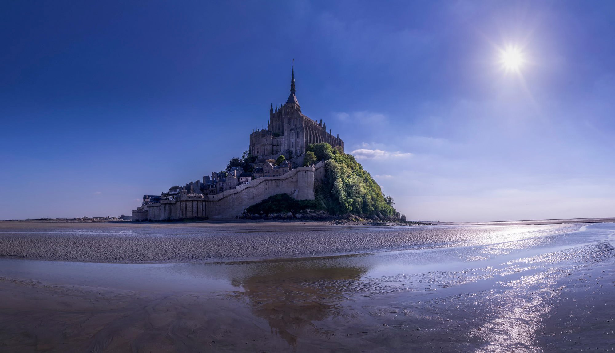 mont-saint-michel mont-saint-michel france île-forteresse patrimoine mondial unesco