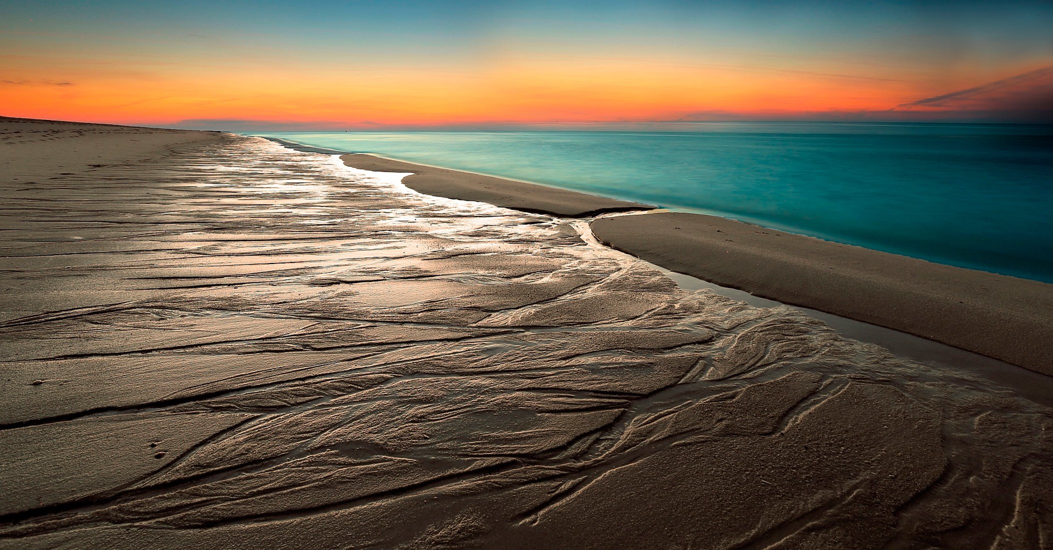 strand sand himmel horizont