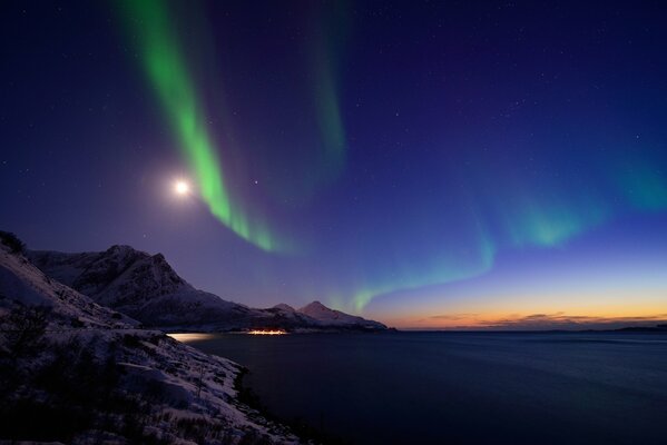 La Aurora boreal en Noruega, fascinante