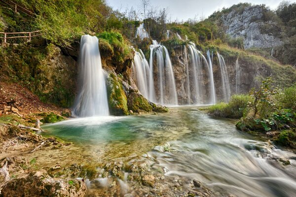Nature of Plitvice National Park