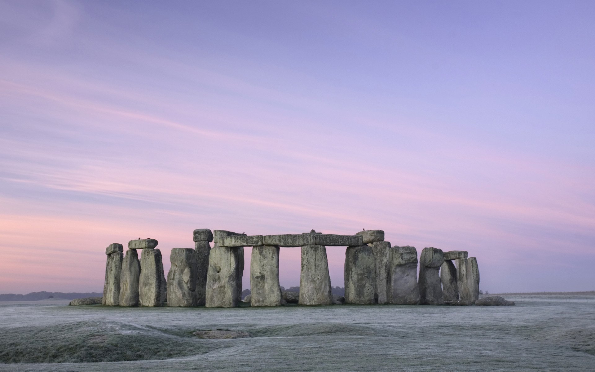 stonehenge pastell