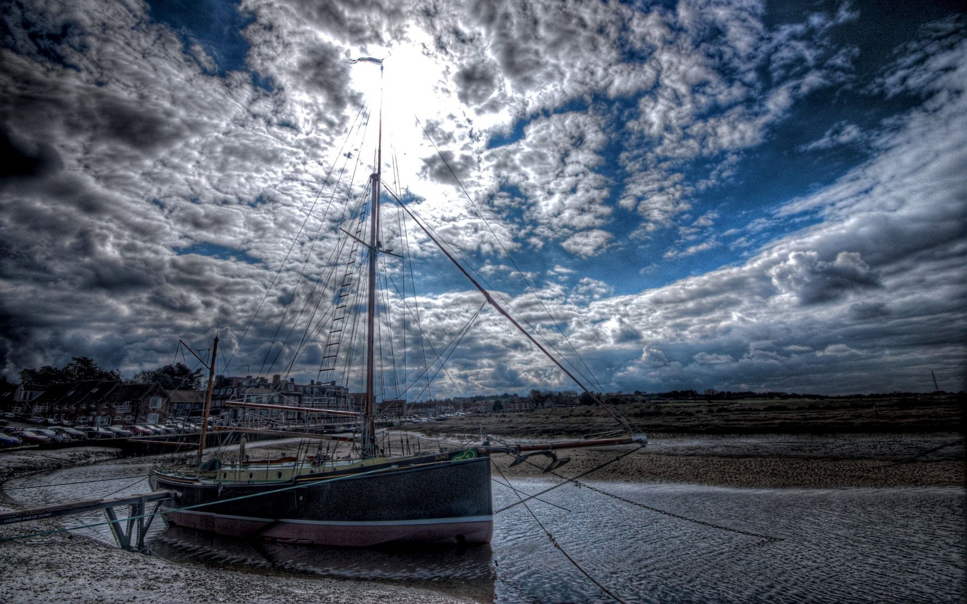 mare barca cielo