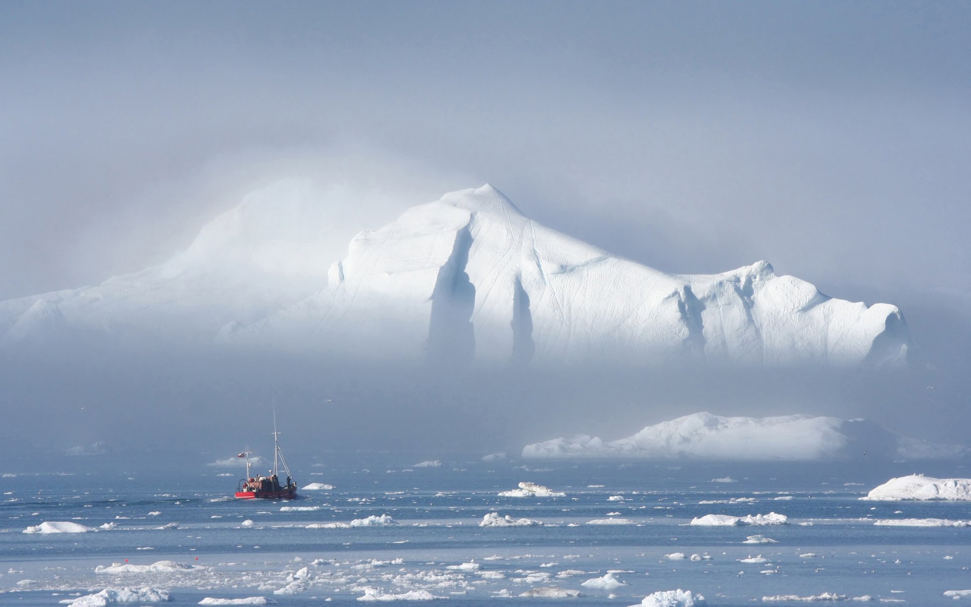 iceberg navire banquise