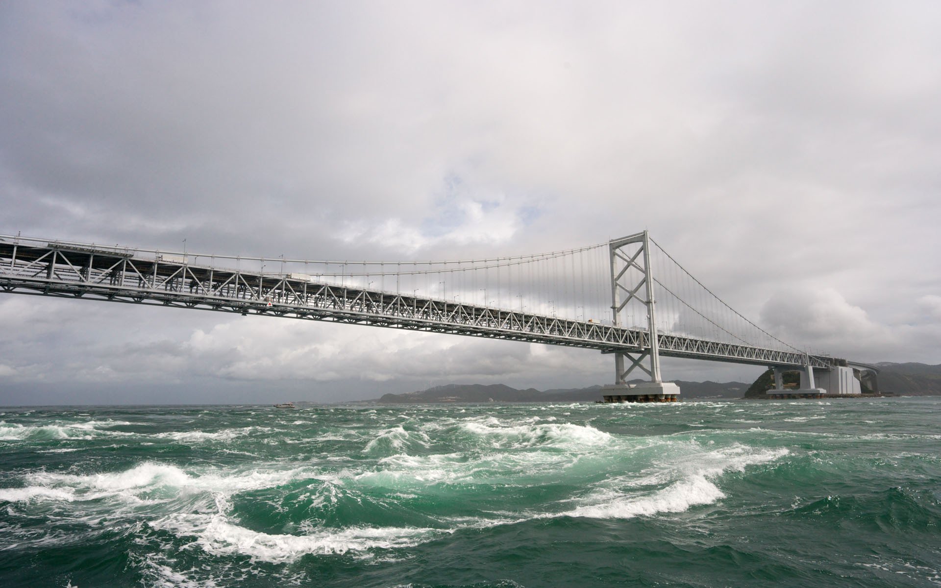 acqua ponte cielo onde