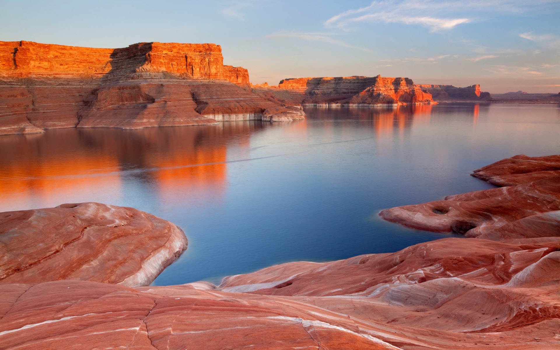 utah lake powell glen canyon klippen