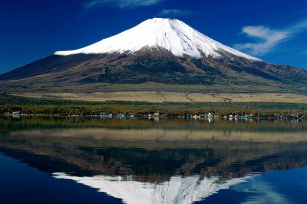 Vue du Mont Fuji au Japon