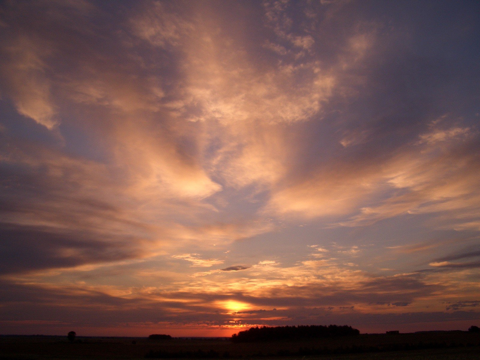 unrise morning sky cloud