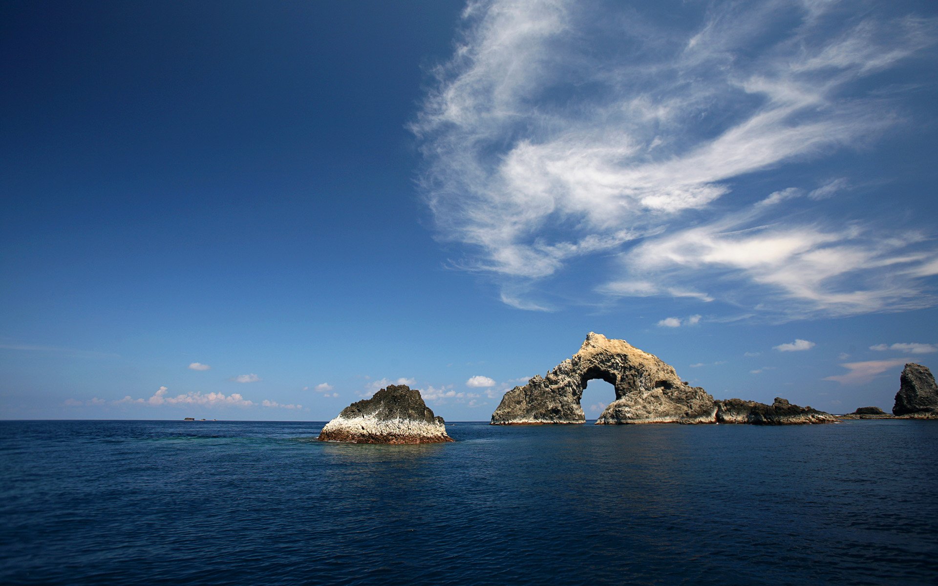 mare cielo rocce