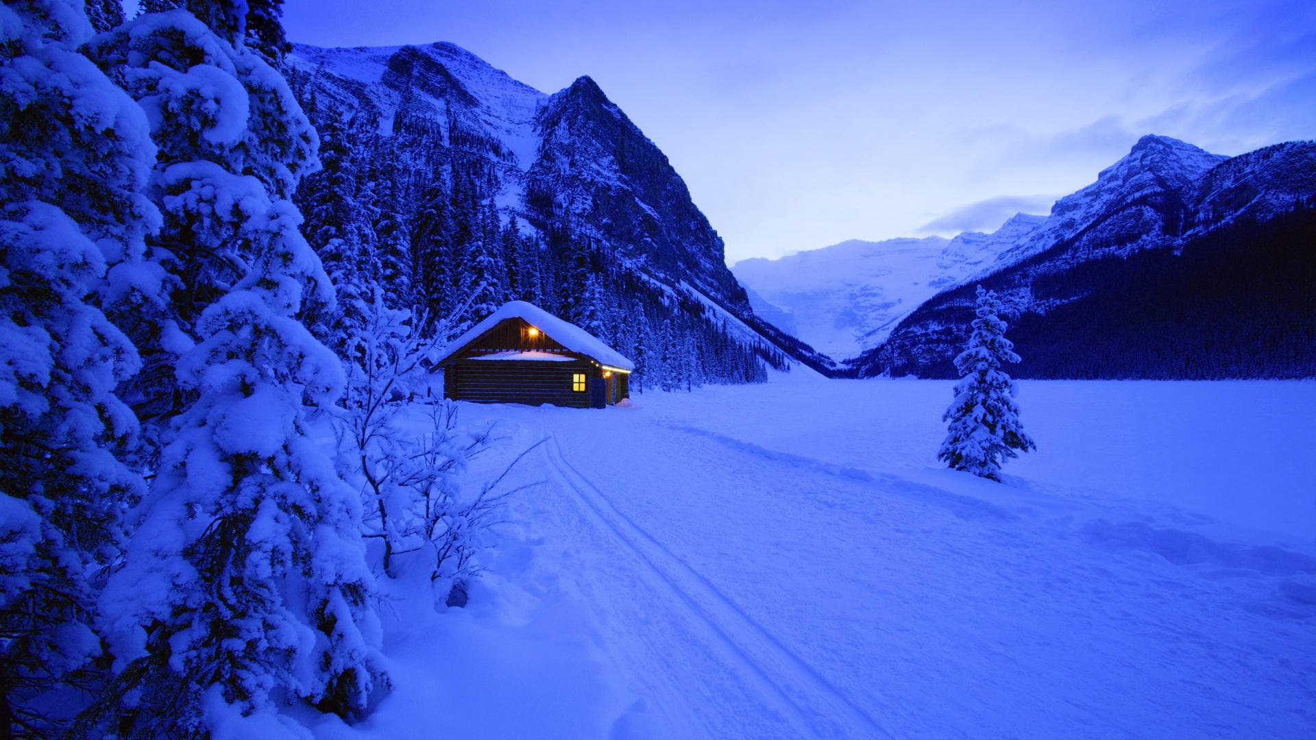 nuovo anno neve inverno casa