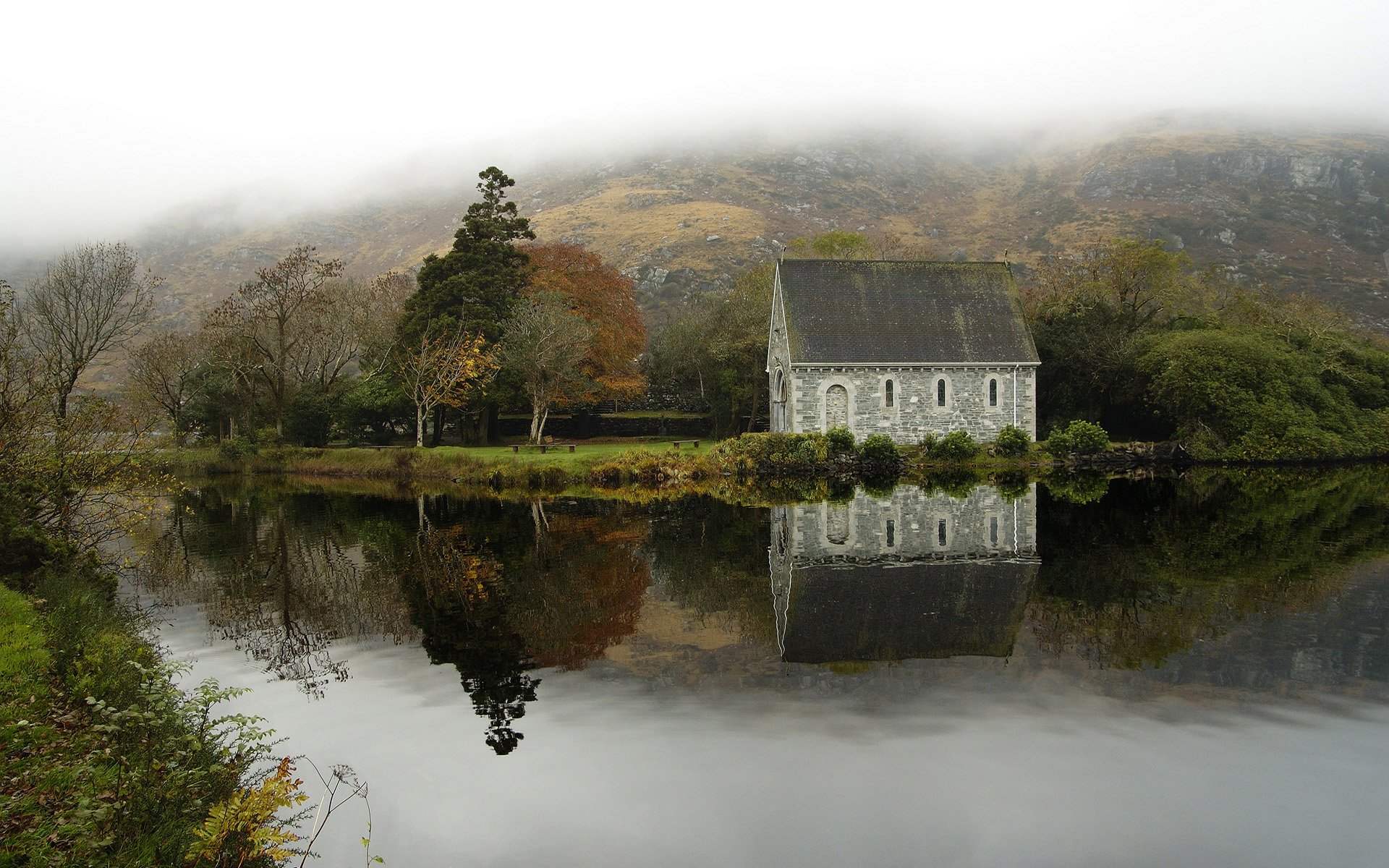 haus fluss ruhe irland