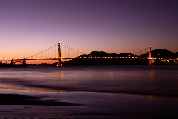 Puente colgante sobre el Golden Gate