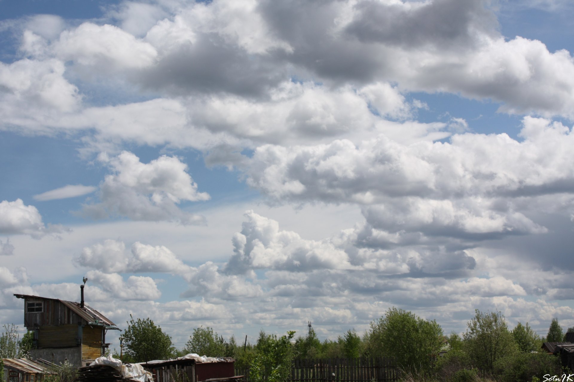 nuages ciel nuages