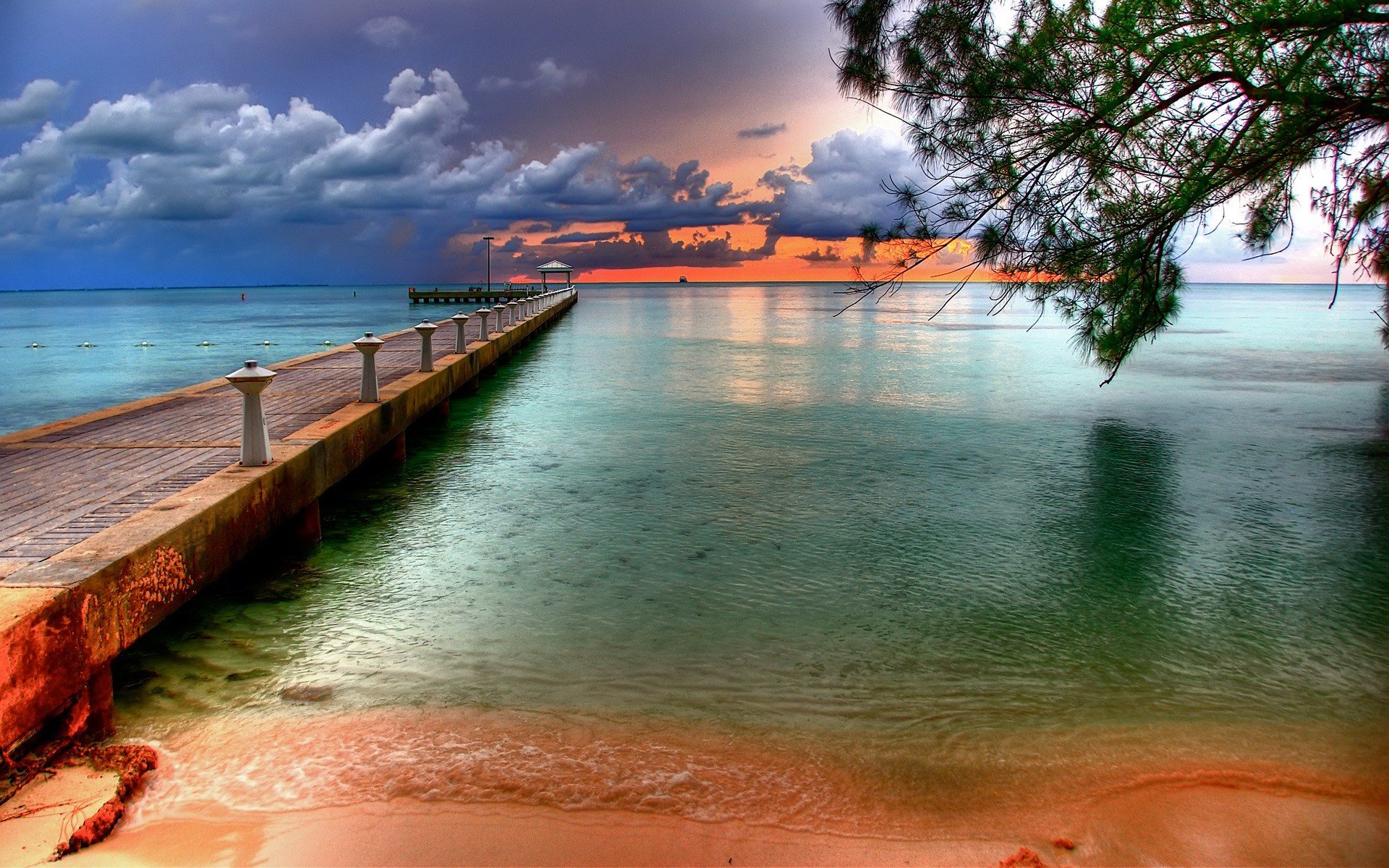 liegeplatz tropen strand