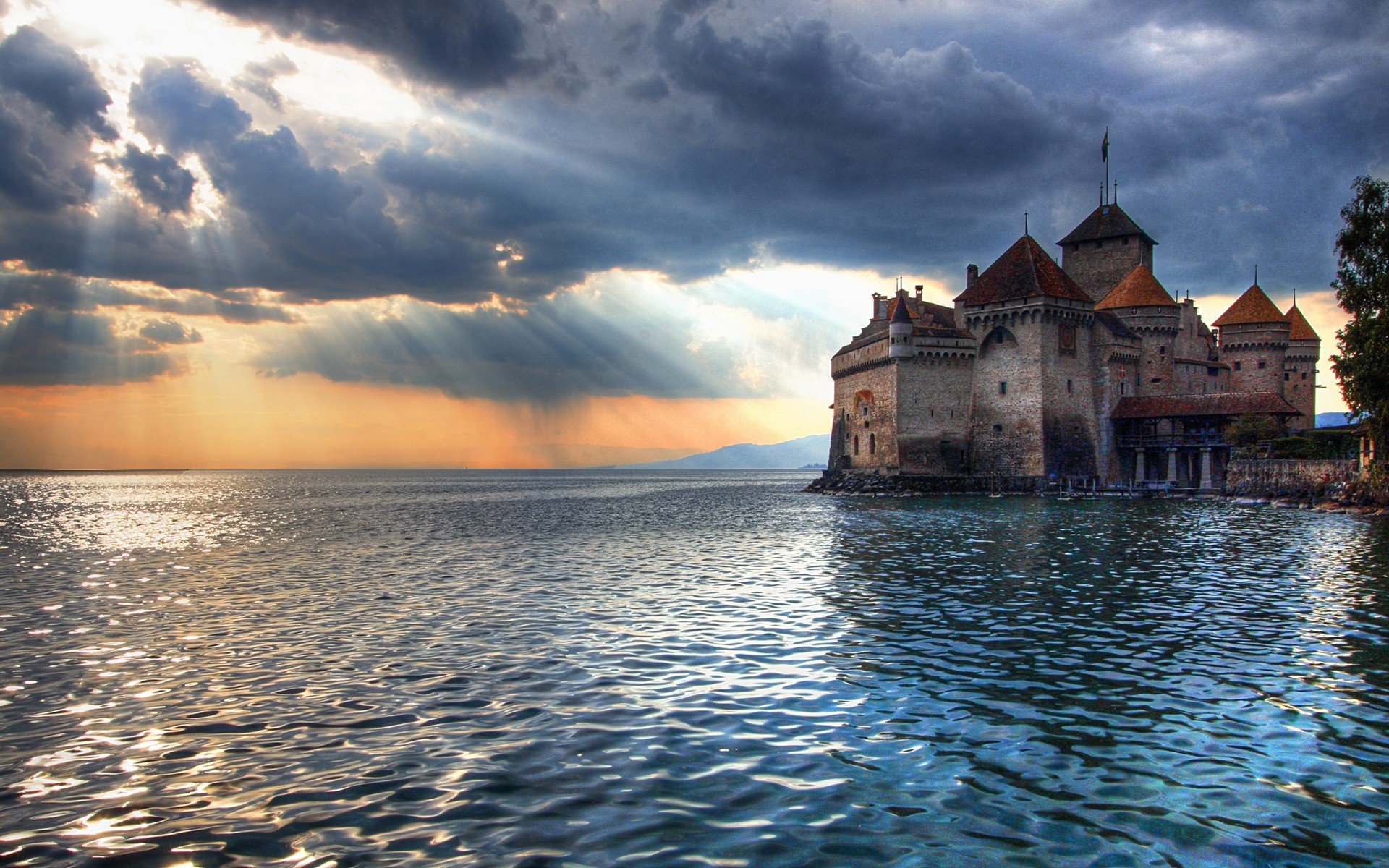 château baie ciel