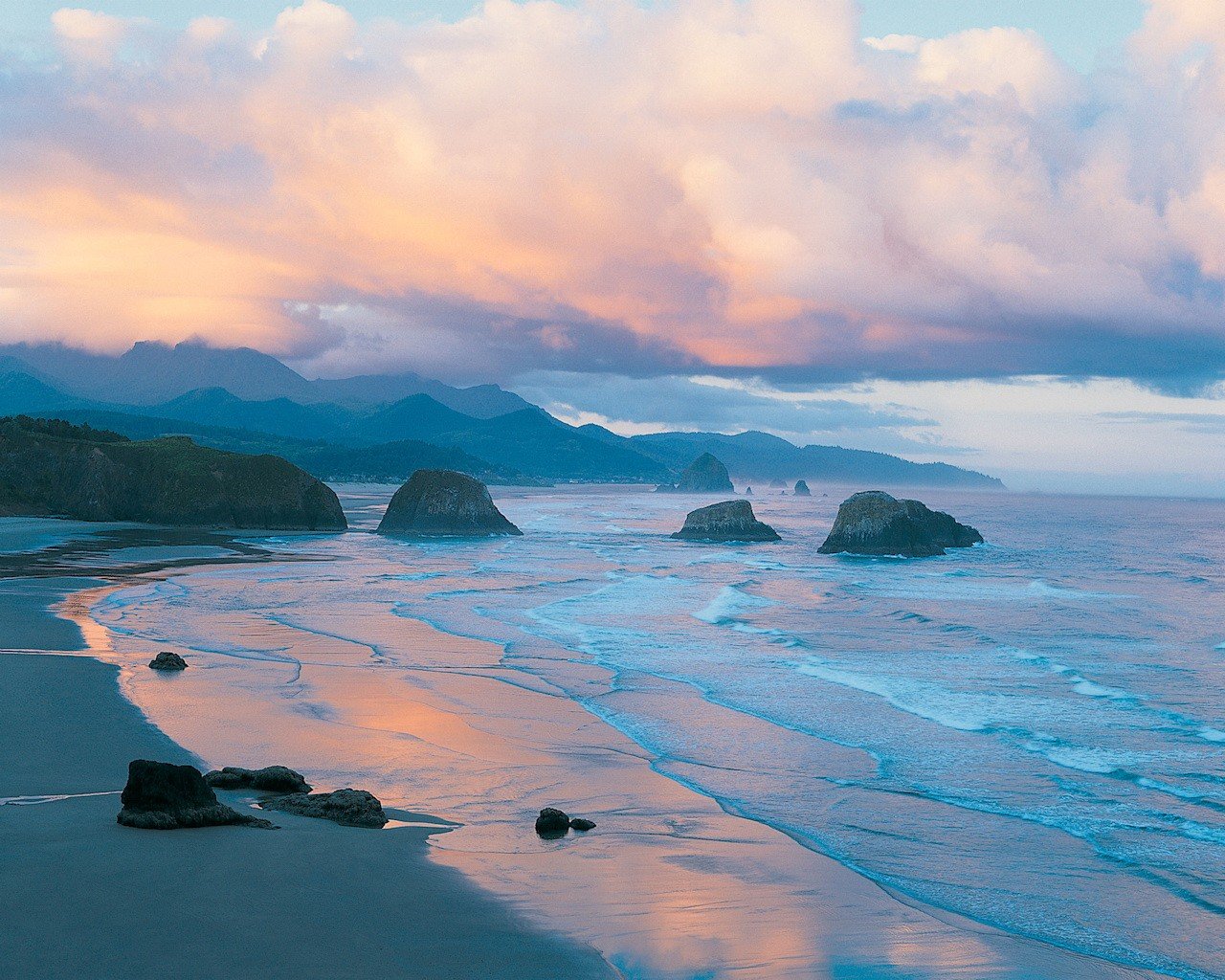 mer nuages plage