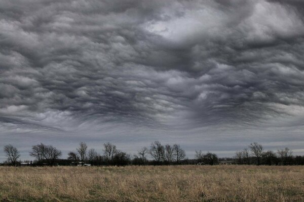 A storm is approaching in the soul of anxiety