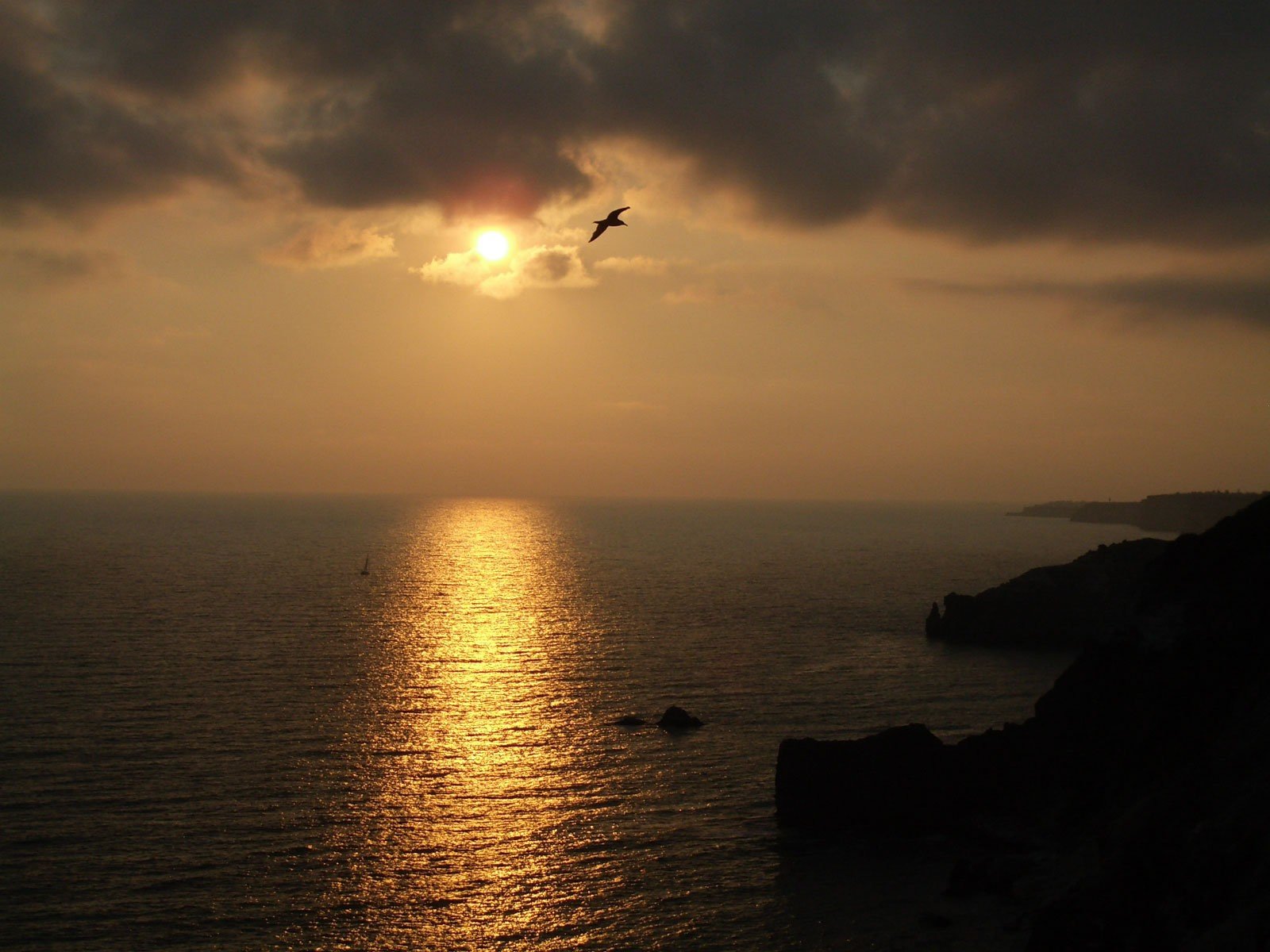 nuit soleil coucher de soleil