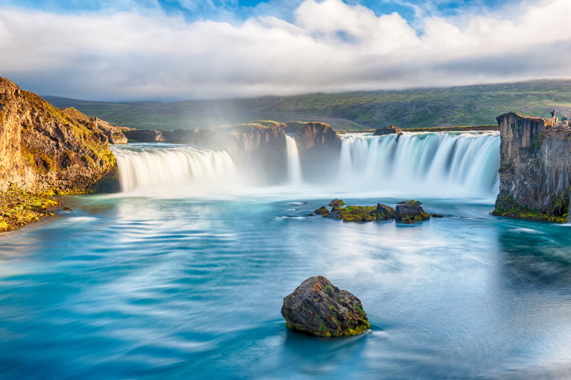 wasserfall fluss landschaft