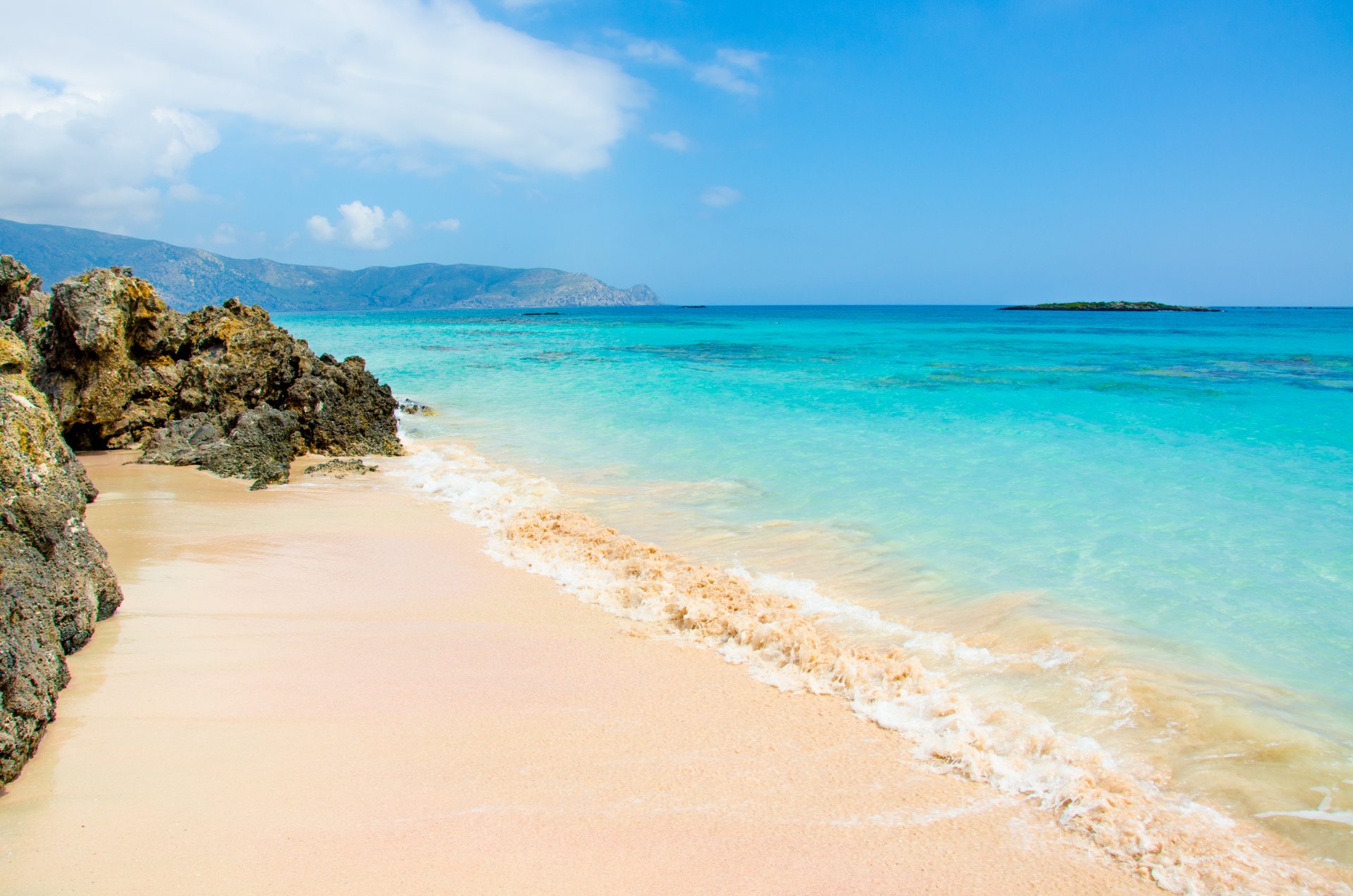 été plage bleu mer côte paradis sable vagues