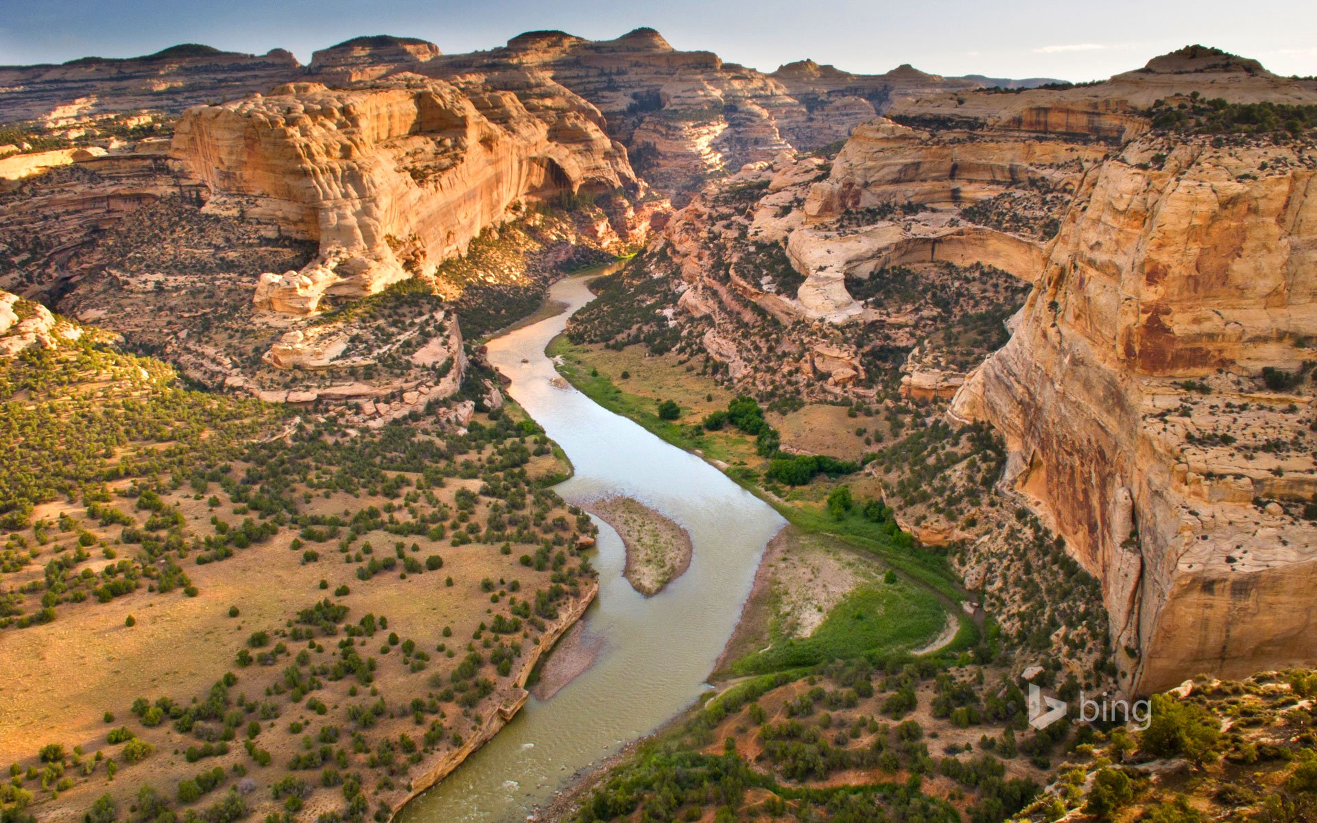 yampa dinosaurier-nationaldenkmal colorado usa himmel berge felsen fluss