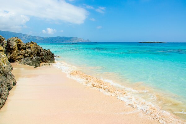 Rivages de sable aux Maldives