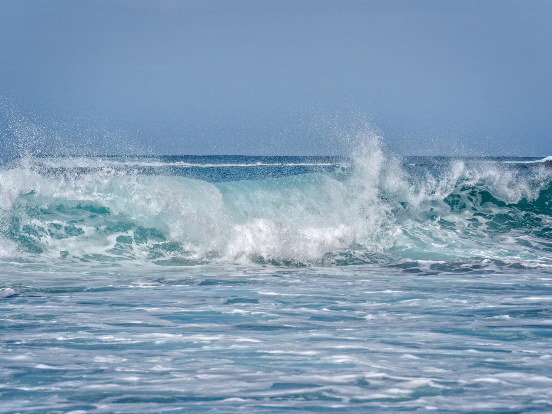 napili bay maui hawaje ocean fala