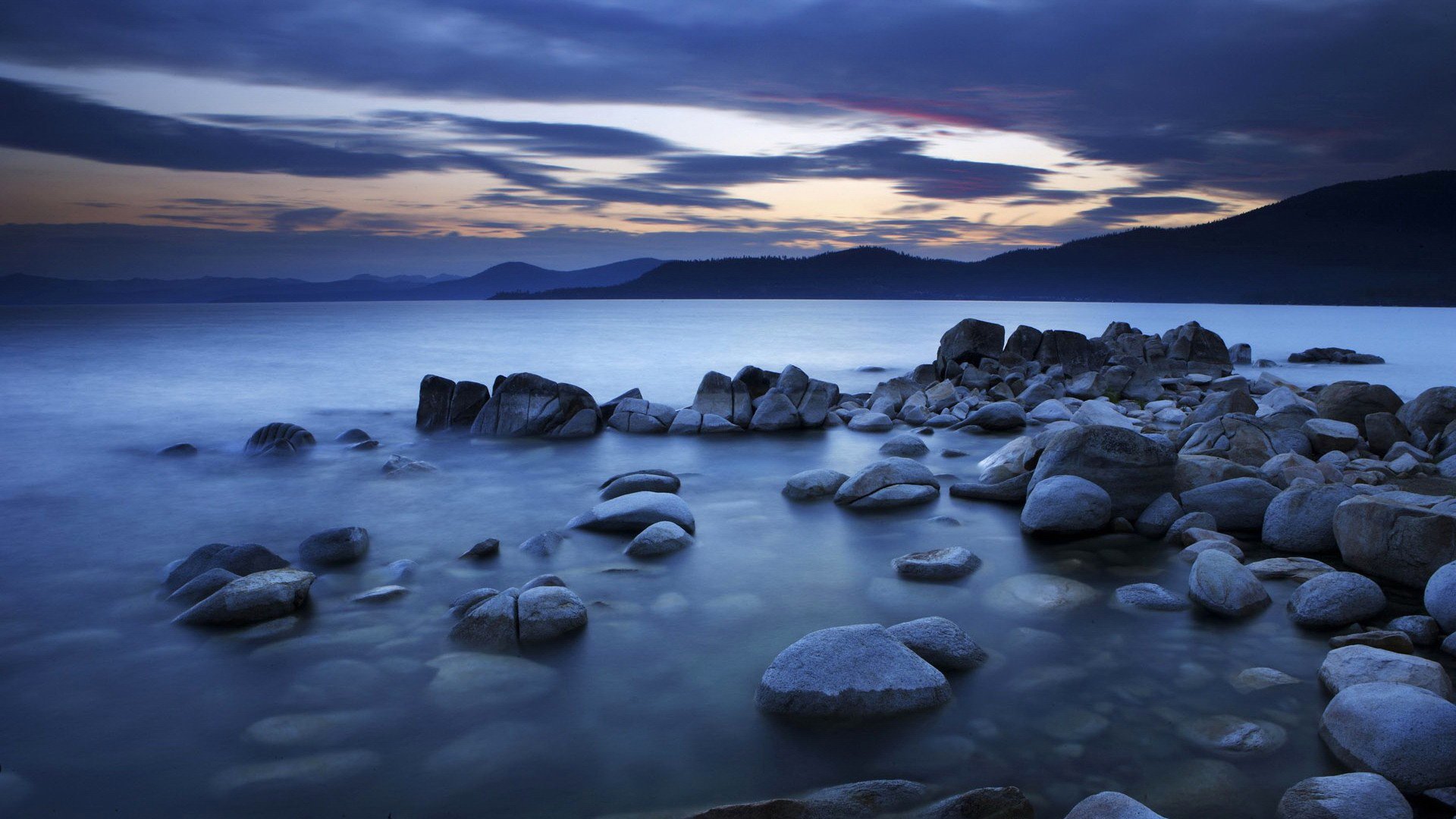 ky clouds clouds sea bay rocks cape mountain