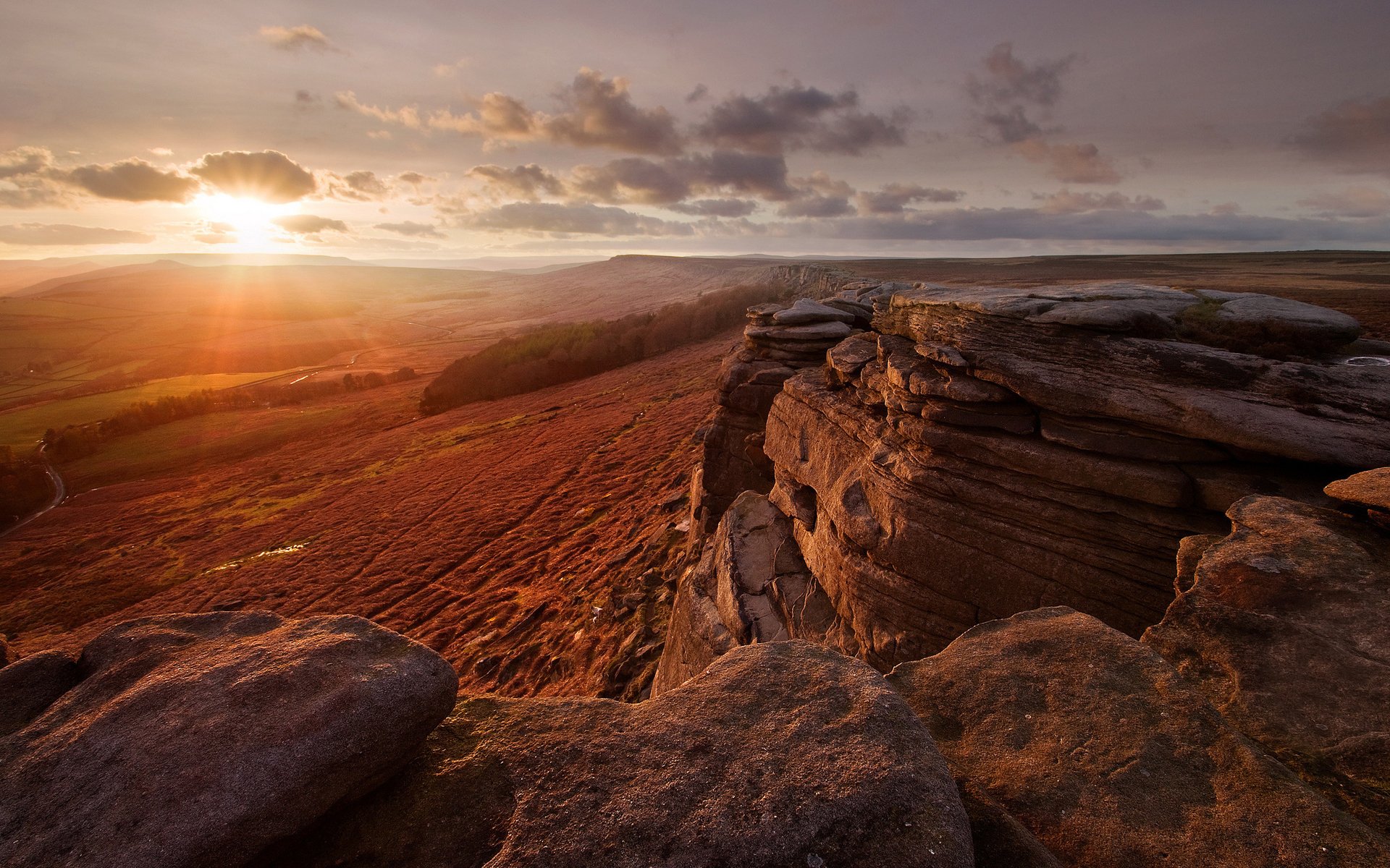 giornata di sole rocce deserto