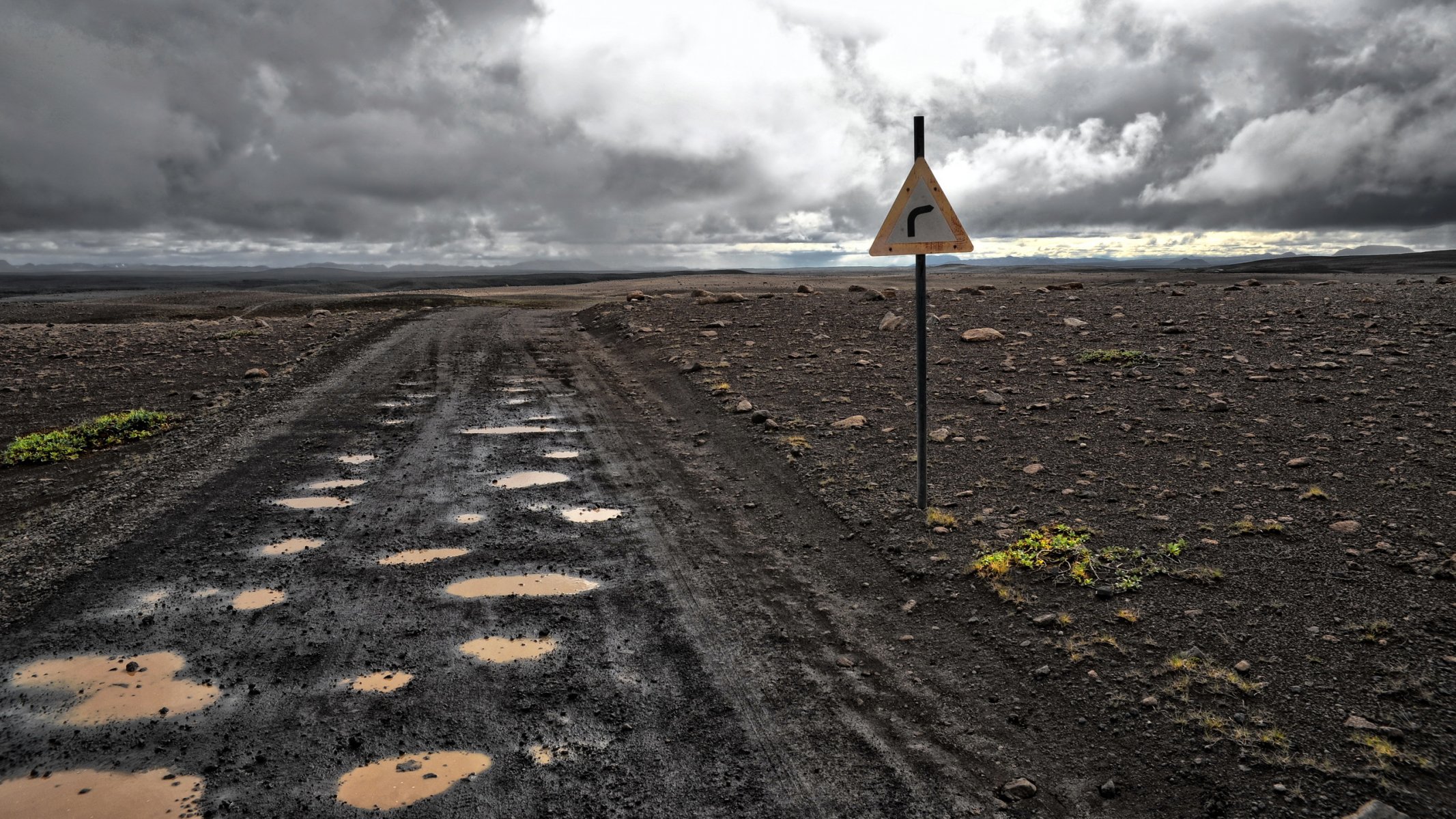 road mark landscape