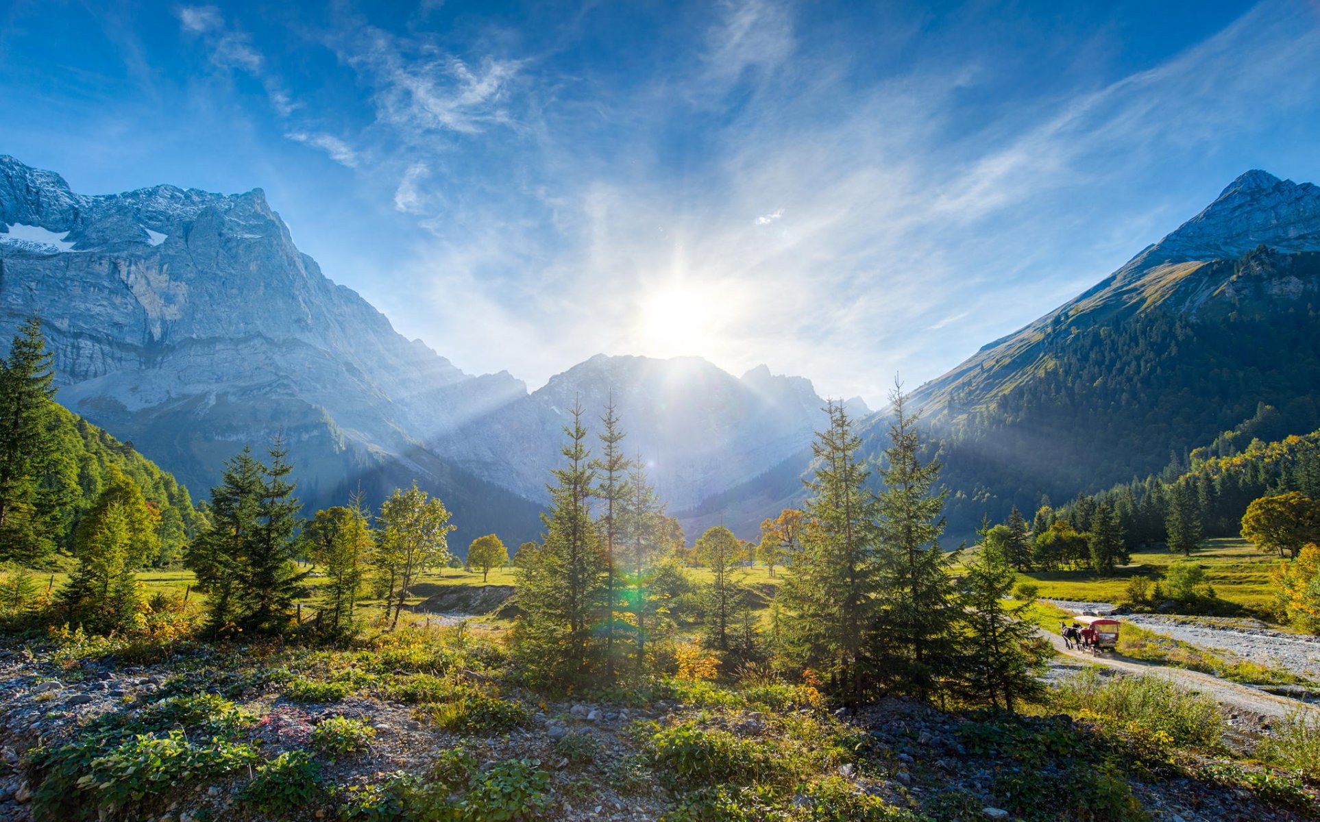 mountain alps nature landscape