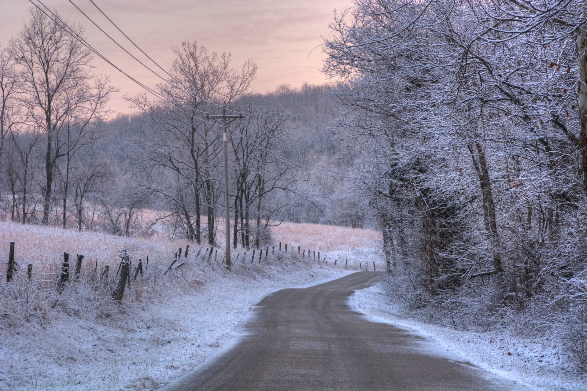 strada inverno neve gelo mattina natura paesaggio colore luce