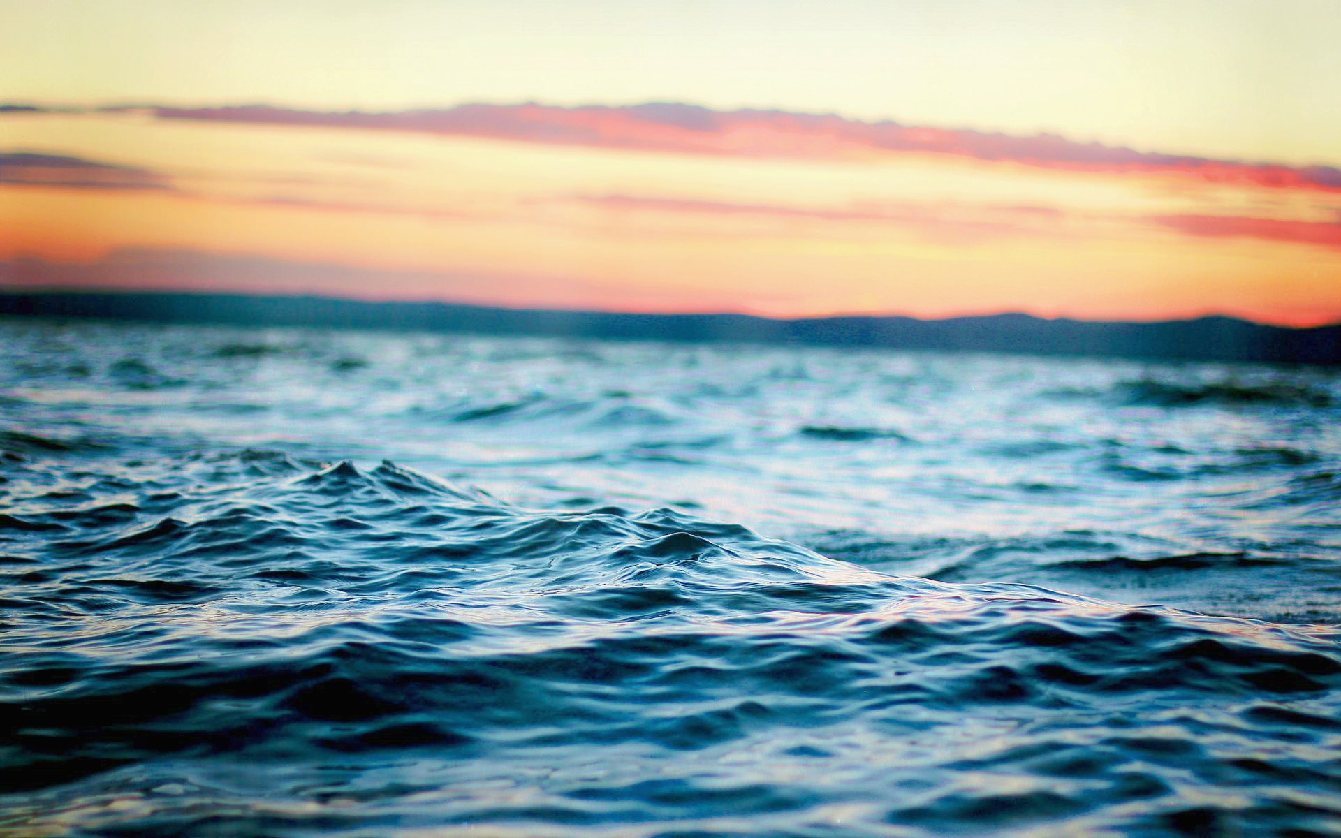 naturaleza mar río agua olas océano cielo nubes puesta del sol amanecer día fondo