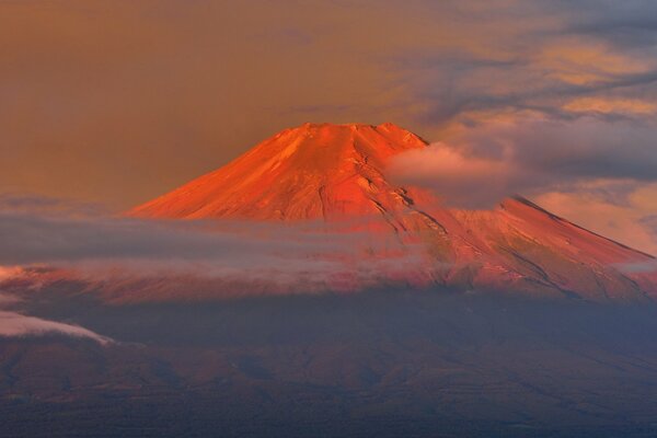 La plus haute montagne du Japon