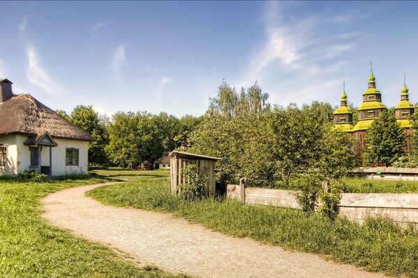 Das architektonische Museum in Kiew in der Ukraine