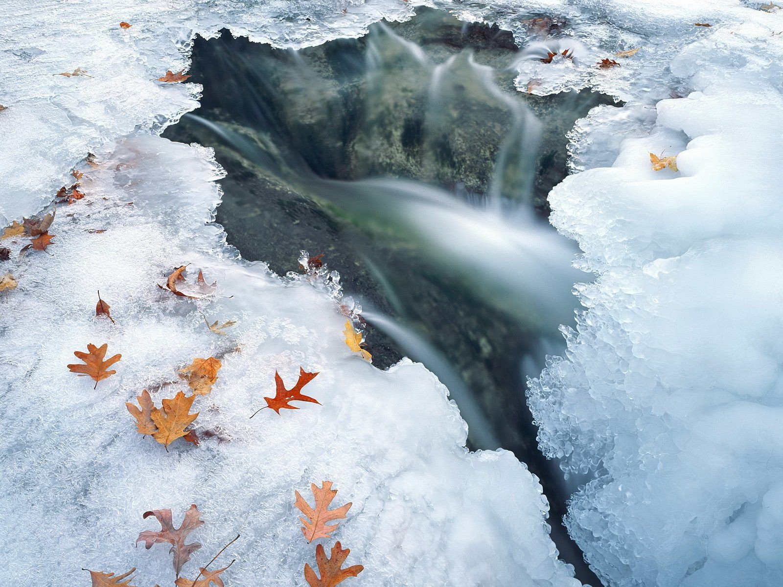 invierno hielo agua