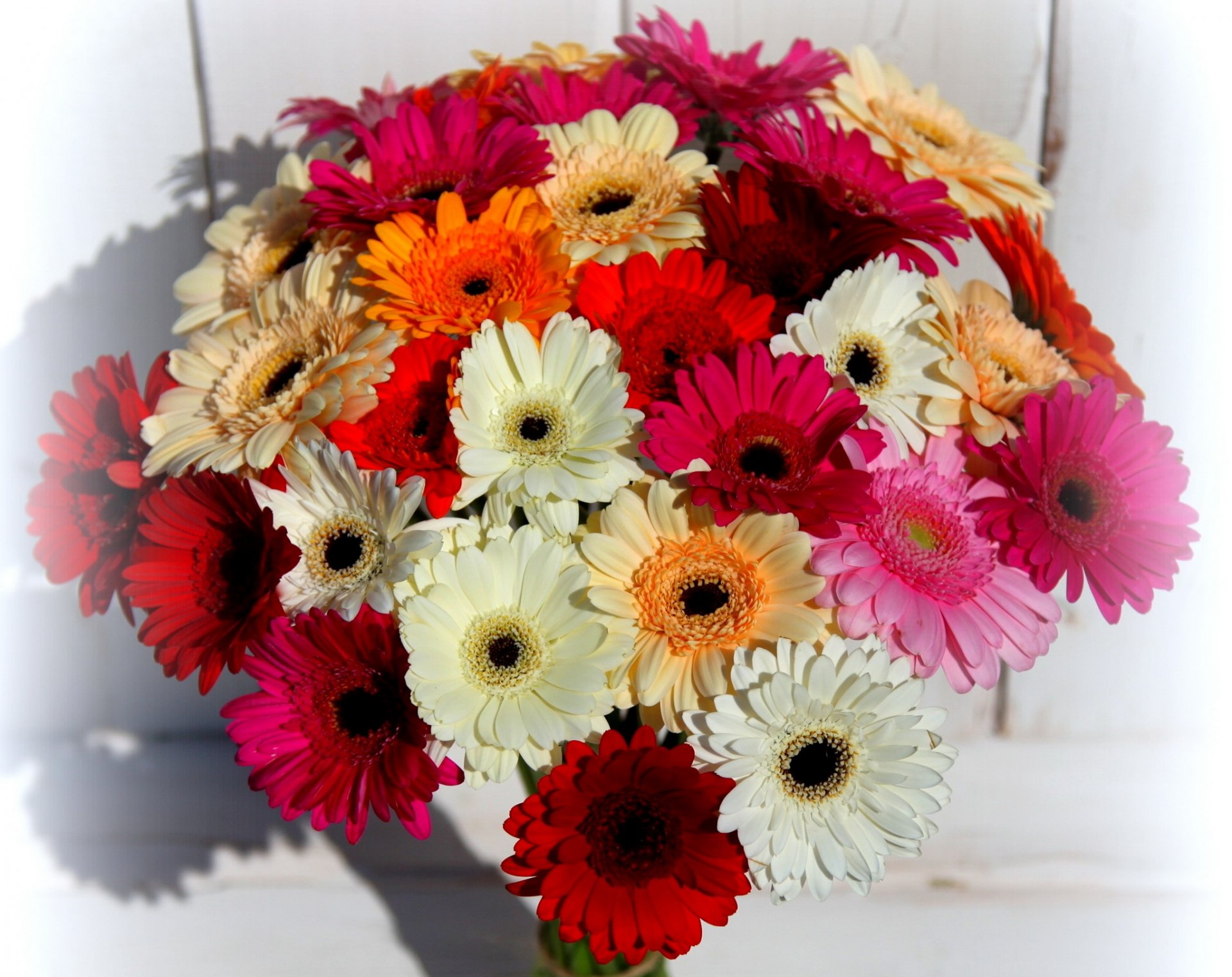 flowers flower bouquet gerberas beautiful