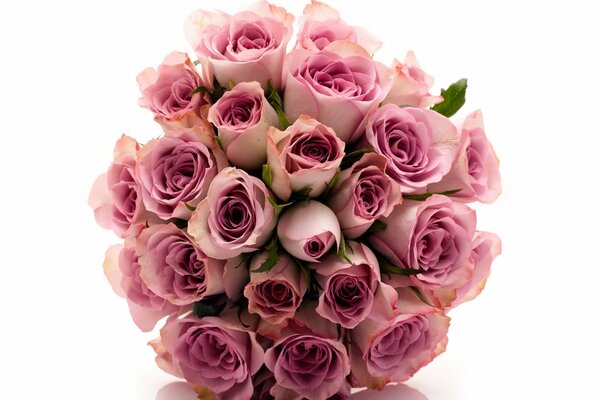 Magnifique bouquet de roses chics