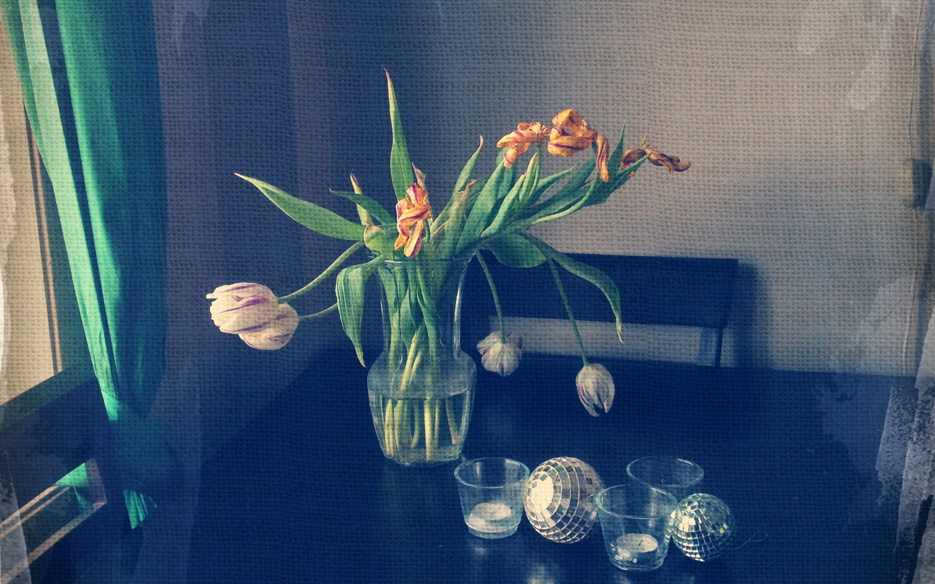 nature morte fleurs style