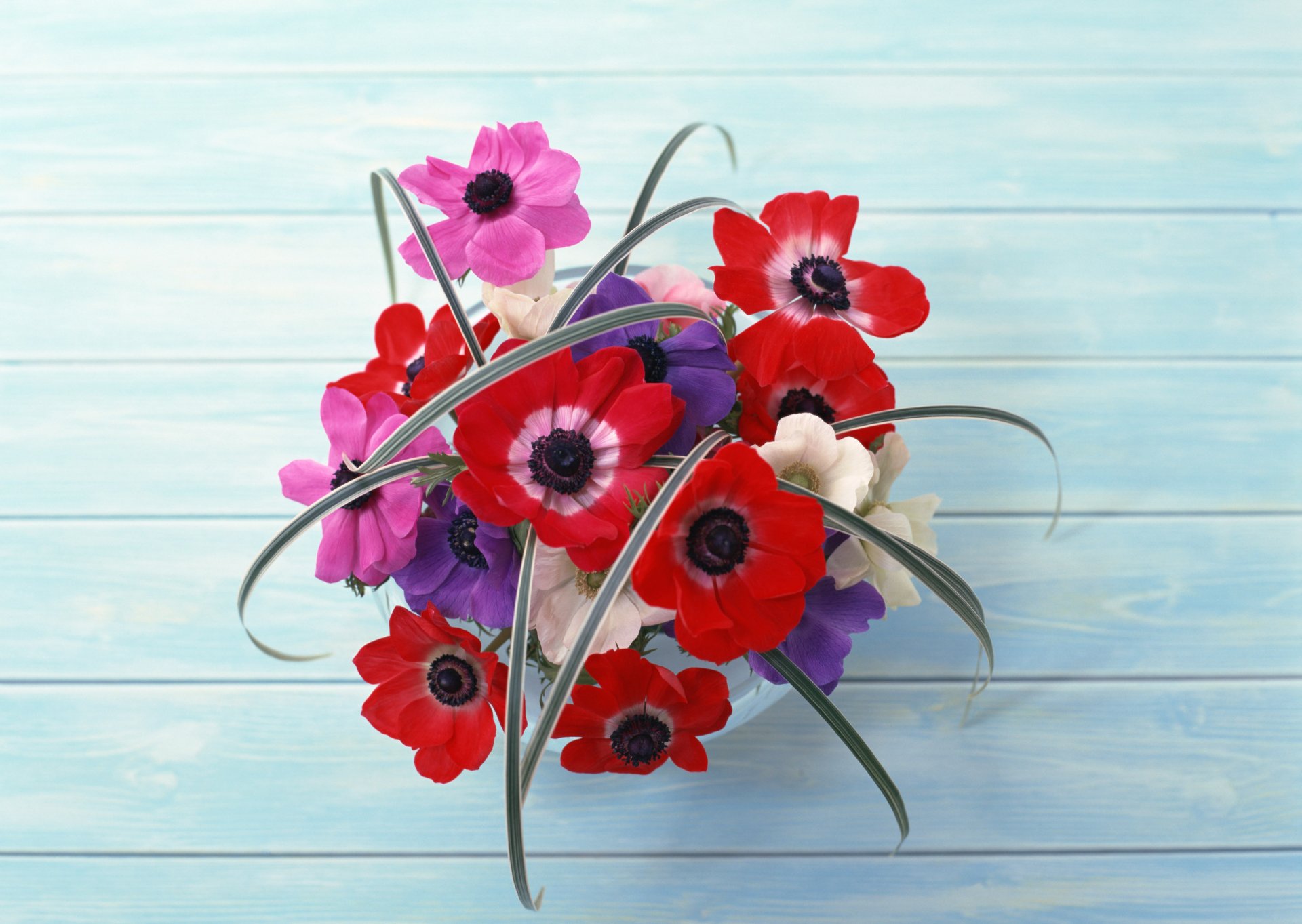 fleurs table bouquet composition rouge beauté