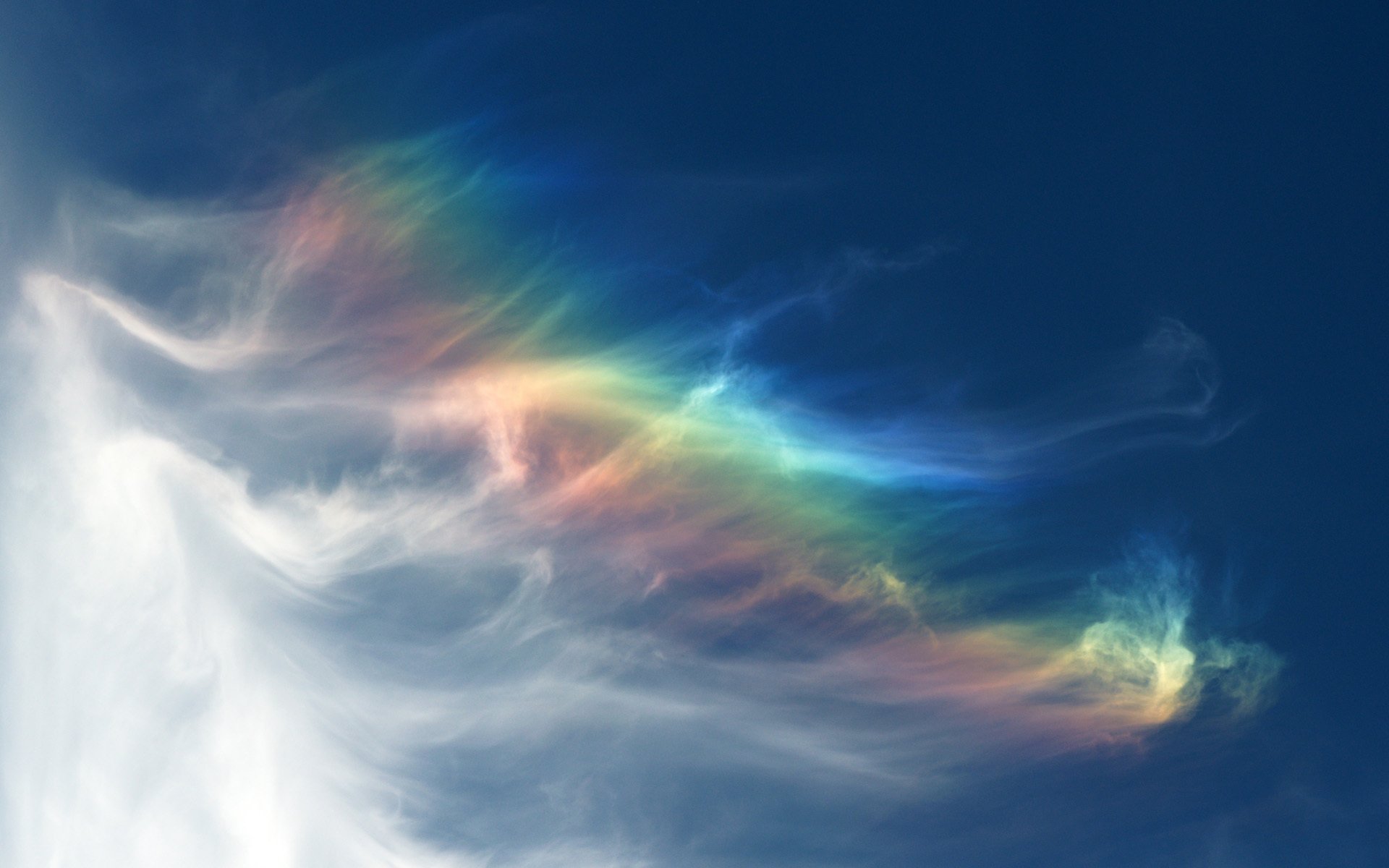 himmel wolken regenbogen spektrum farben