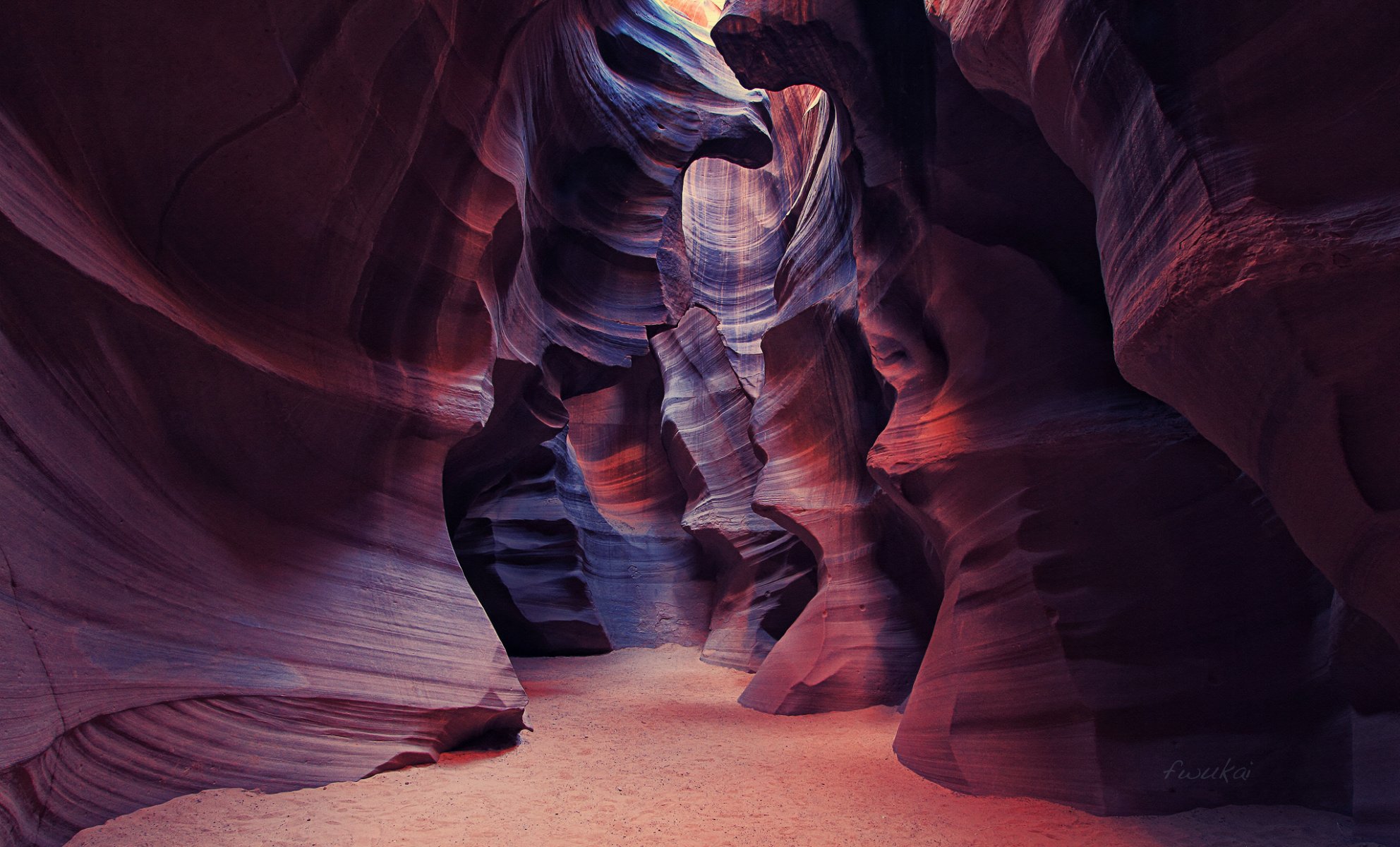 naturaleza cañón del antílope rocas arena