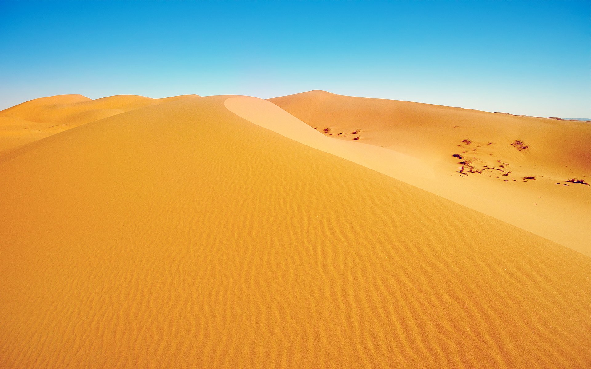 desierto arena dunas cielo