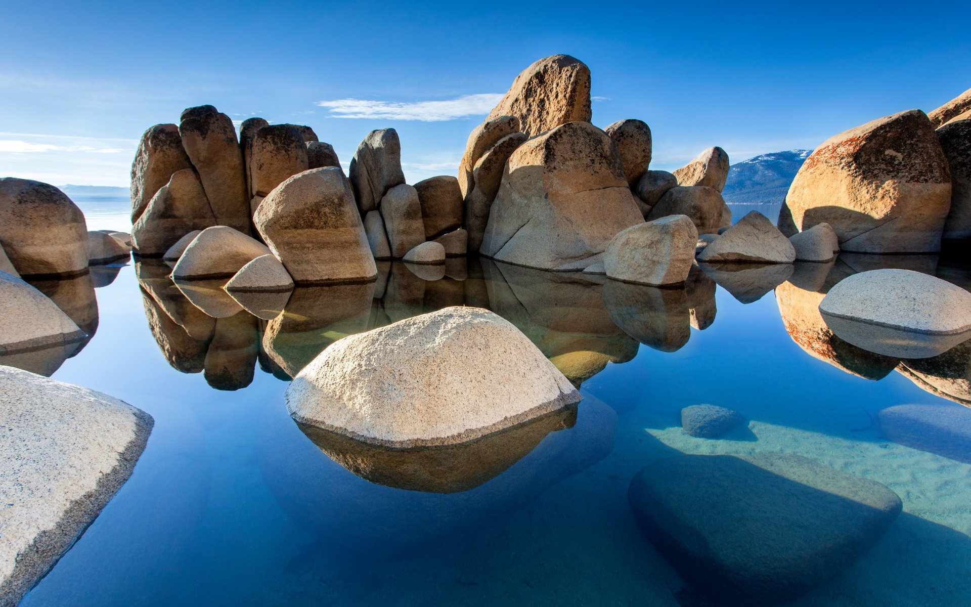 mer pierres nature paysage