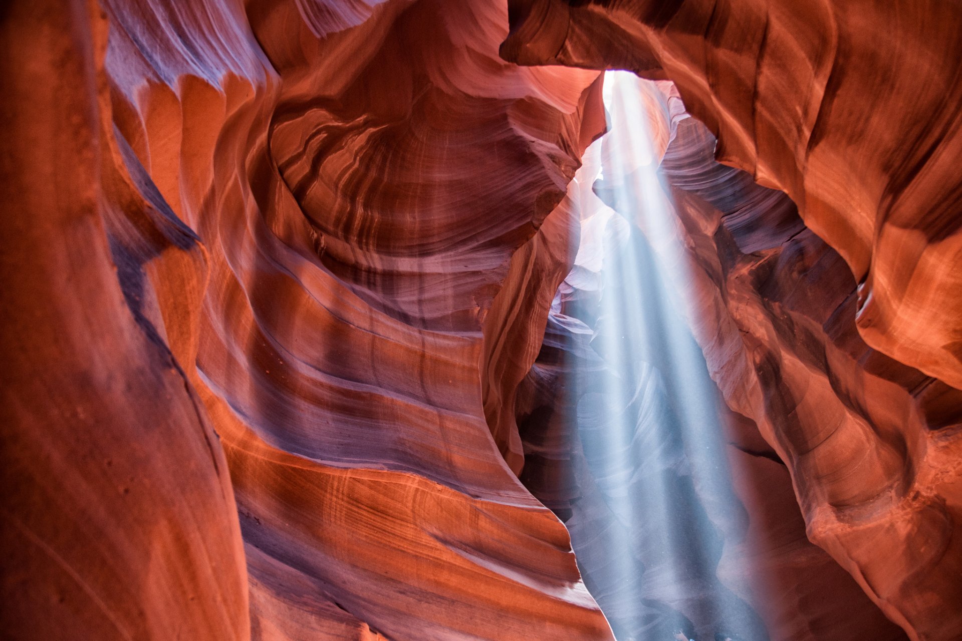 arizona arizona usa canyon antilopen licht strahlen