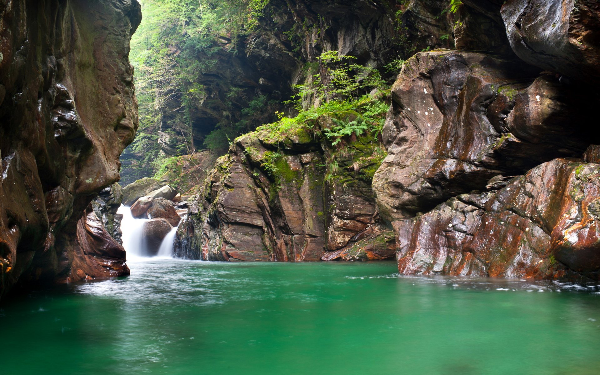 fluss berge natur